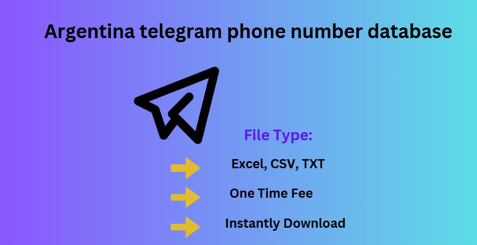 Argentina telegram phone number database22