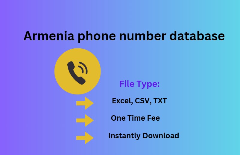 Armenia phone number database