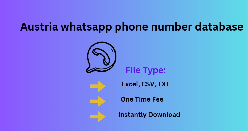 Austria whatsapp phone number database