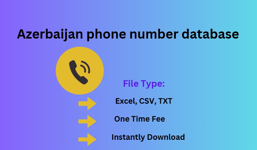 Azerbaijan phone number database