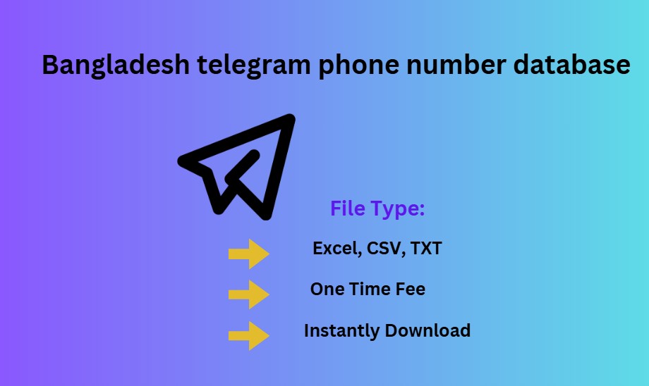 Bangladesh telegram phone number database