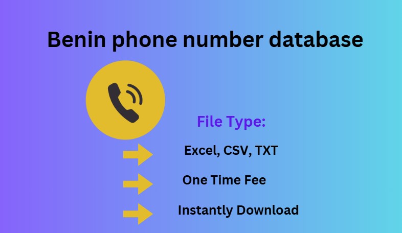 Benin phone number database