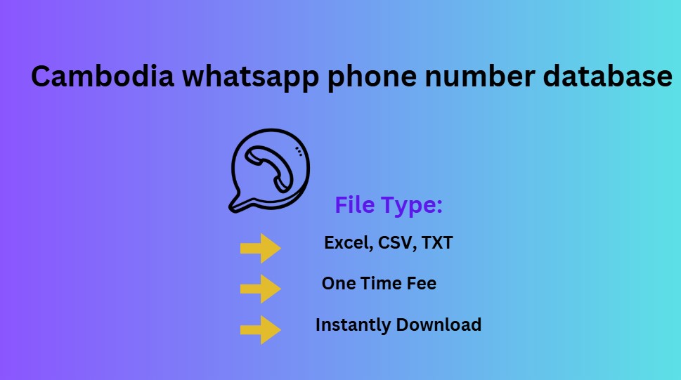 Cambodia whatsapp phone number database22