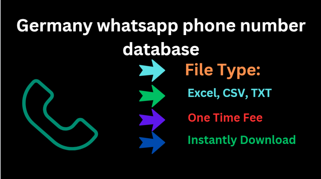 Germany whatsapp phone number database