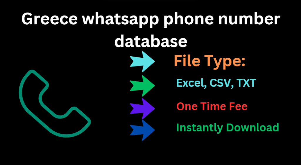 Greece whatsapp phone number database