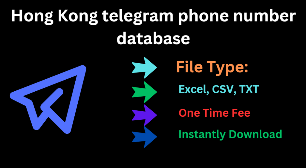 Hong Kong telegram phone number database