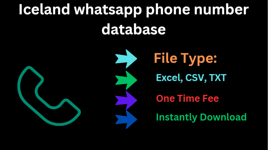 Iceland whatsapp phone number database