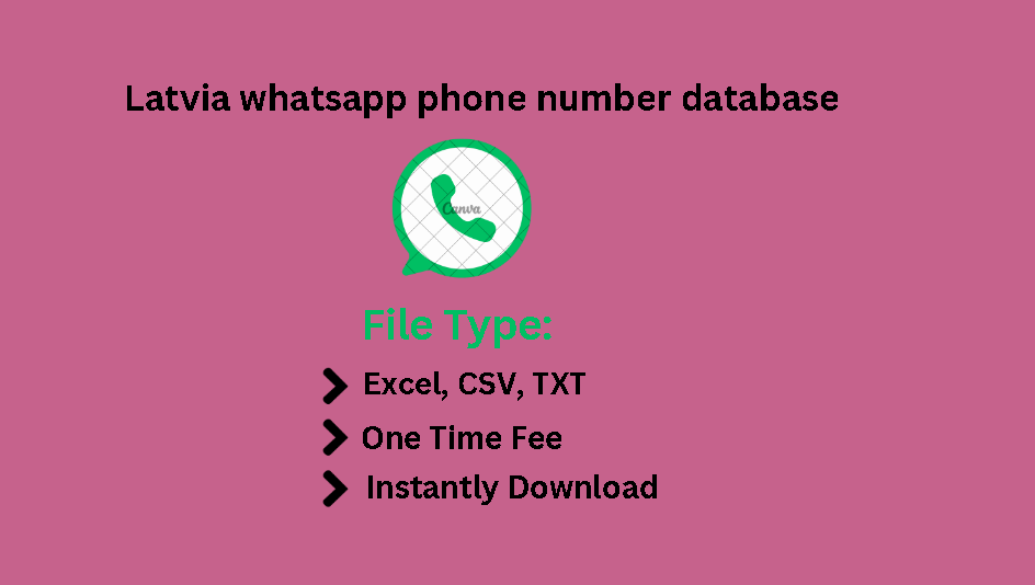 Latvia whatsapp phone number database