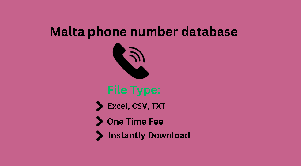 Malta phone number database