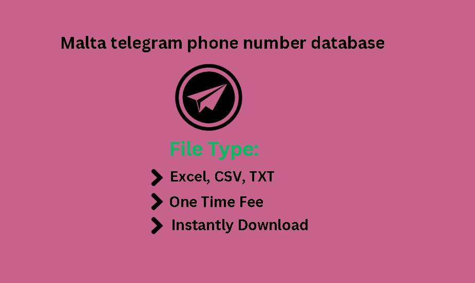 Malta telegram phone number database