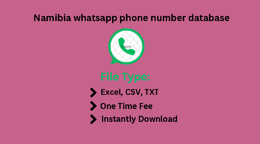 Namibia whatsapp phone number database