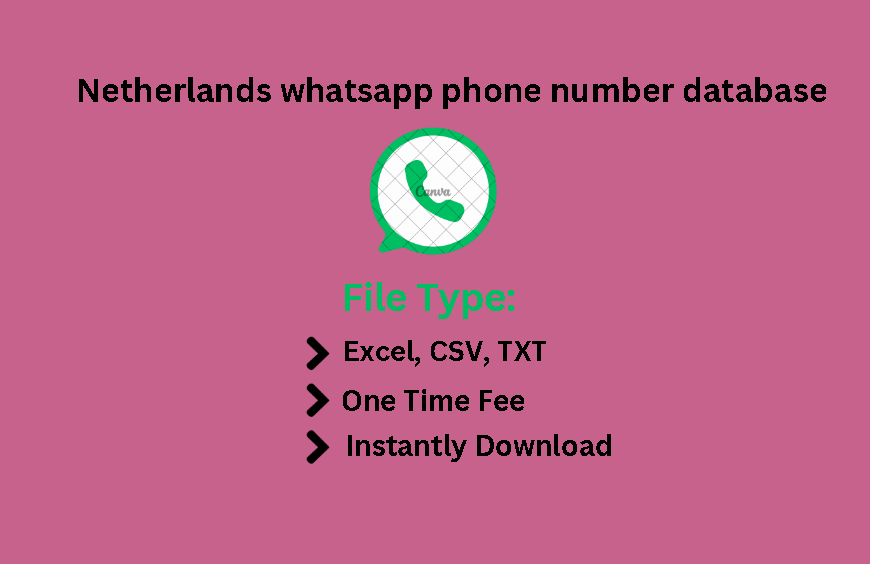 Netherlands whatsapp phone number database