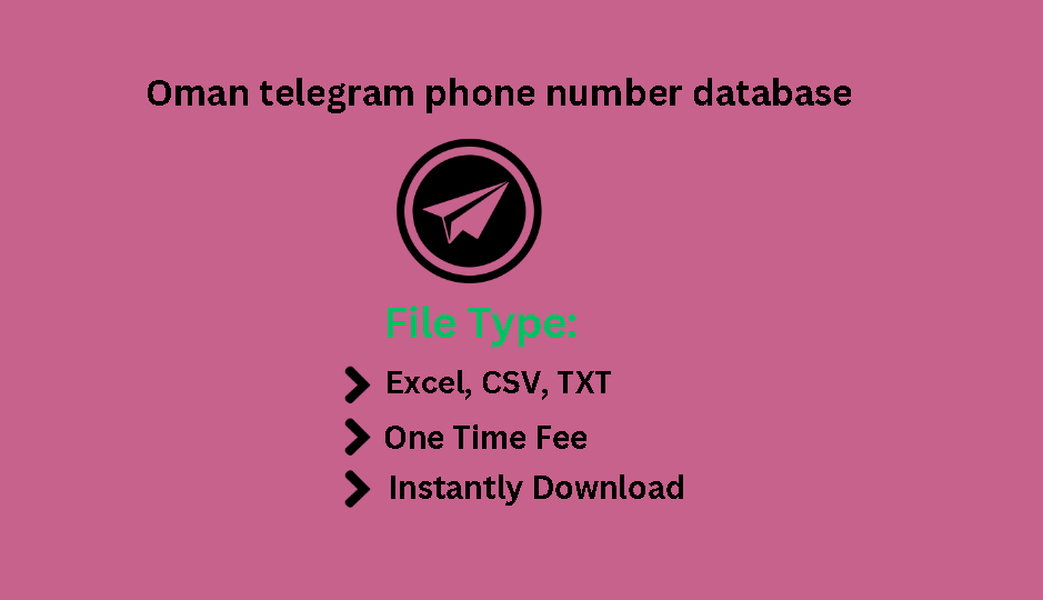 Oman telegram phone number database