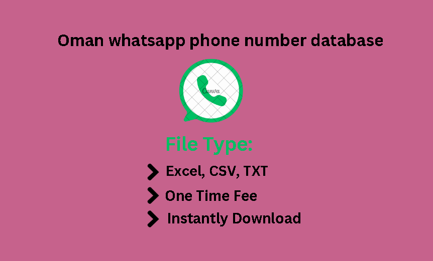 Oman whatsapp phone number database