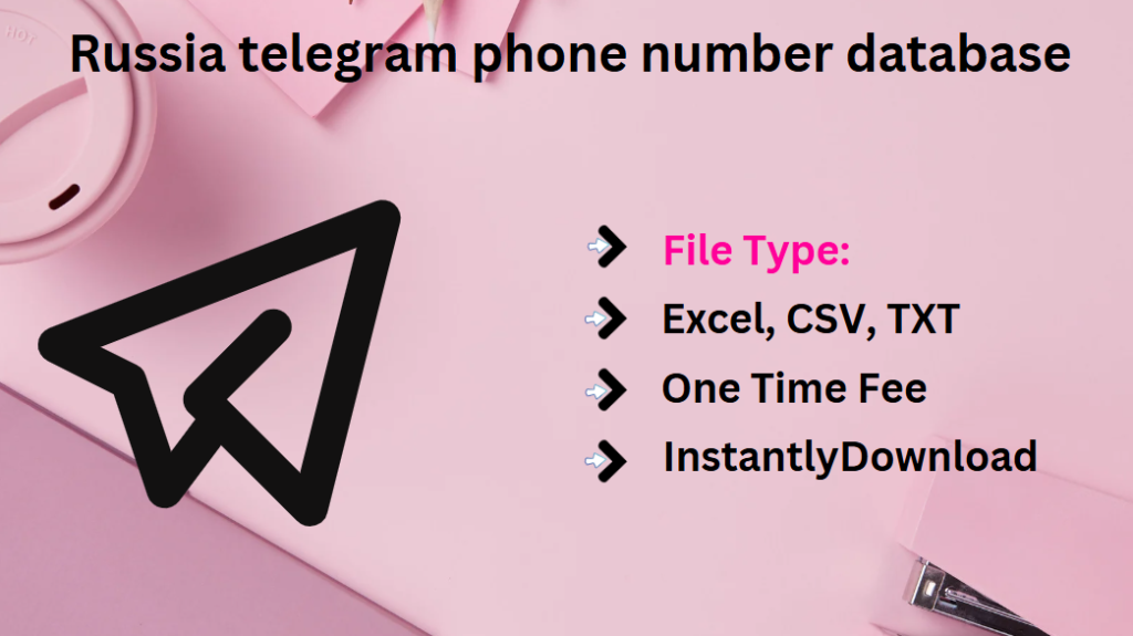 Russia telegram phone number database