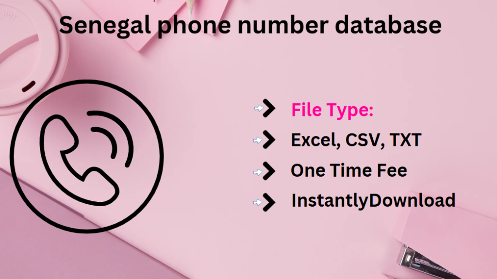 Senegal phone number database