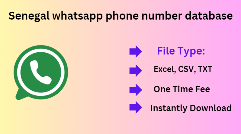 Senegal whatsapp phone number database