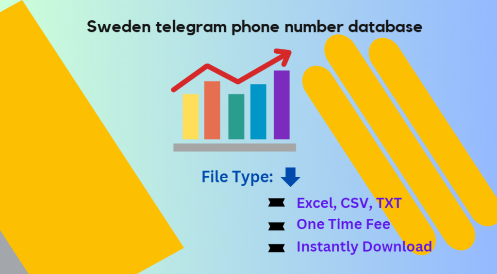 Sweden telegram phone number database